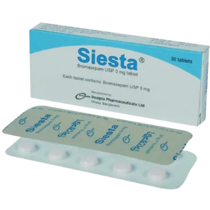 Siesta (Bromazepam USP 3 mg)