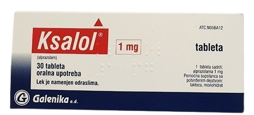 Alprazolam Xanax 1mg