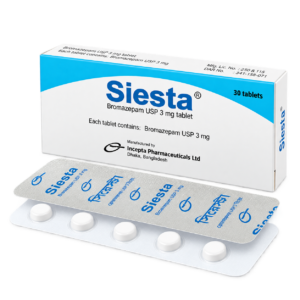 Siesta (Bromazepam USP 3 mg)
