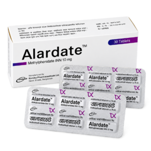 Alaradate (Methylphenidate) 10mg Tablets