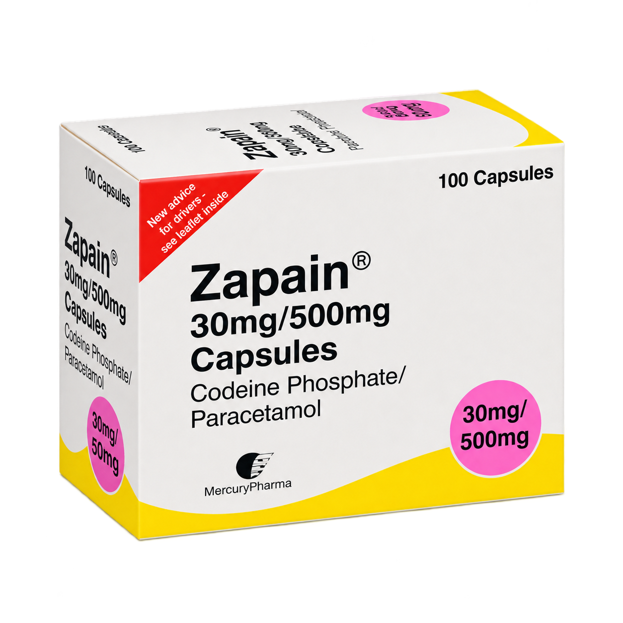 Codeine Phosphate 30mg Capsules (zapain)
