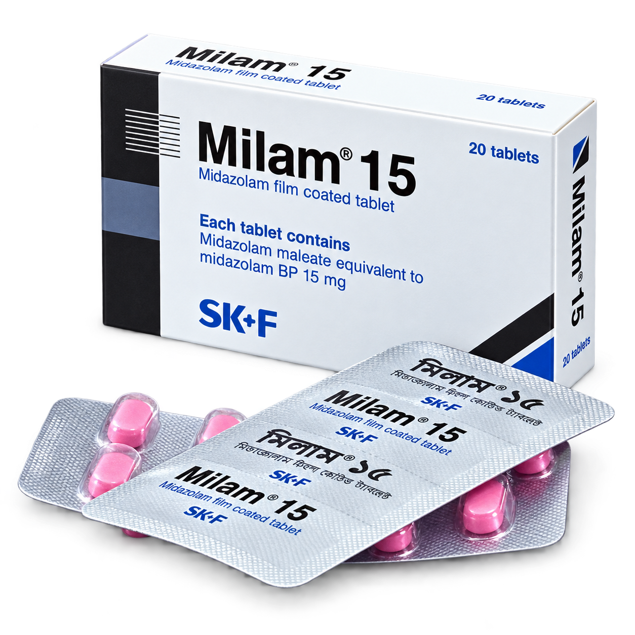 Midazolam 15 (Milam 15mg)