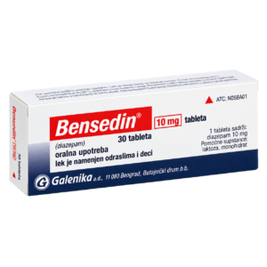 Bensedin/Diazepam 10mg tablets
